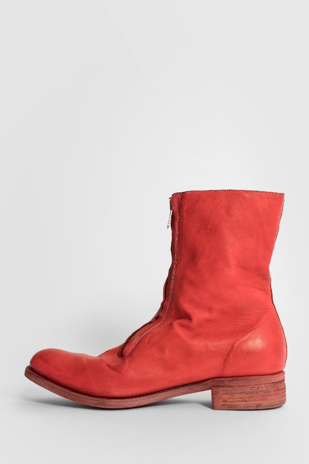 Antonioli A DICIANNOVEVENTITRE MAN RED BOOTS Saldi