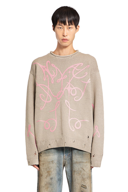 Antonioli ACNE STUDIOS MAN BEIGE KNITWEAR Vendita Calda