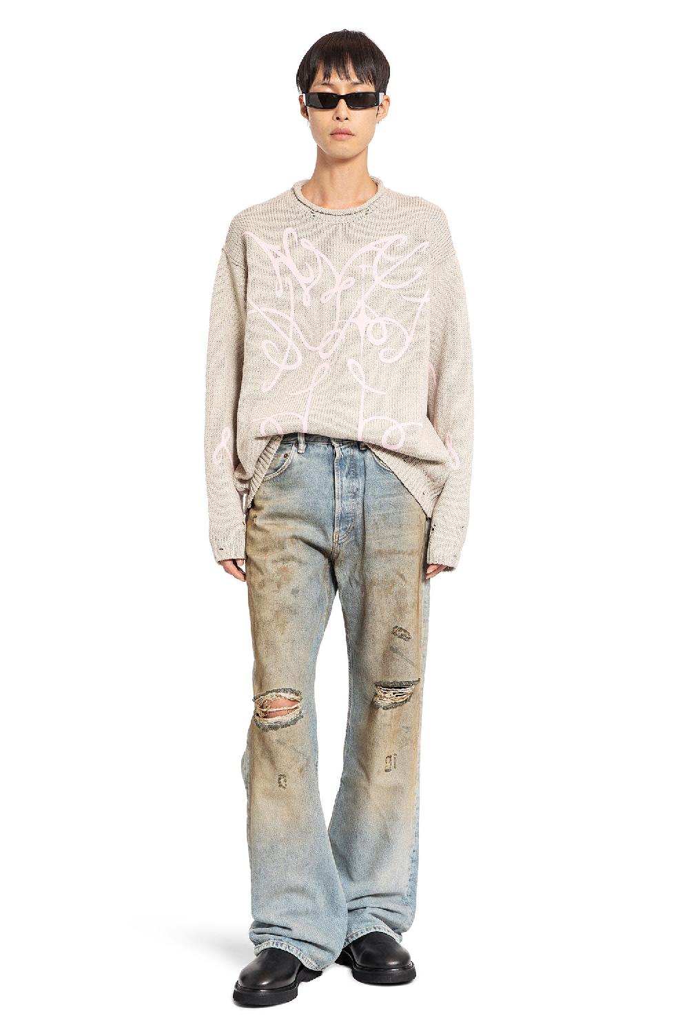 Antonioli ACNE STUDIOS MAN BEIGE KNITWEAR Vendita Calda