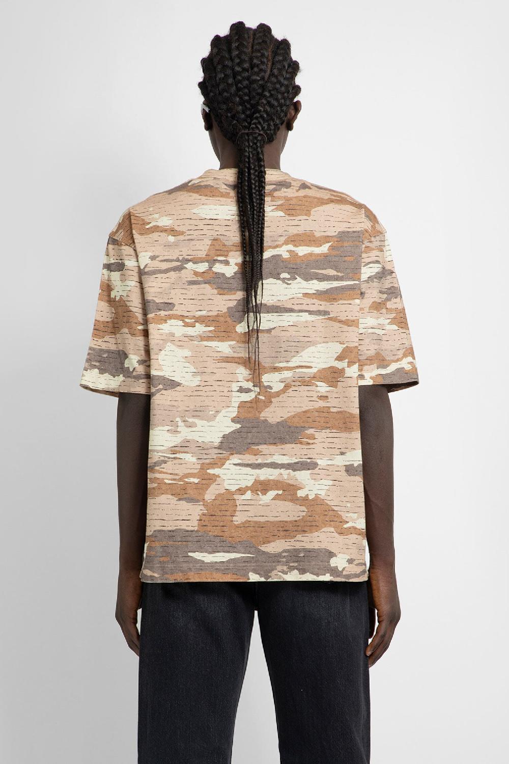 Antonioli ACNE STUDIOS MAN BEIGE T-SHIRTS & TANK TOPS Saldi Di Fabbrica