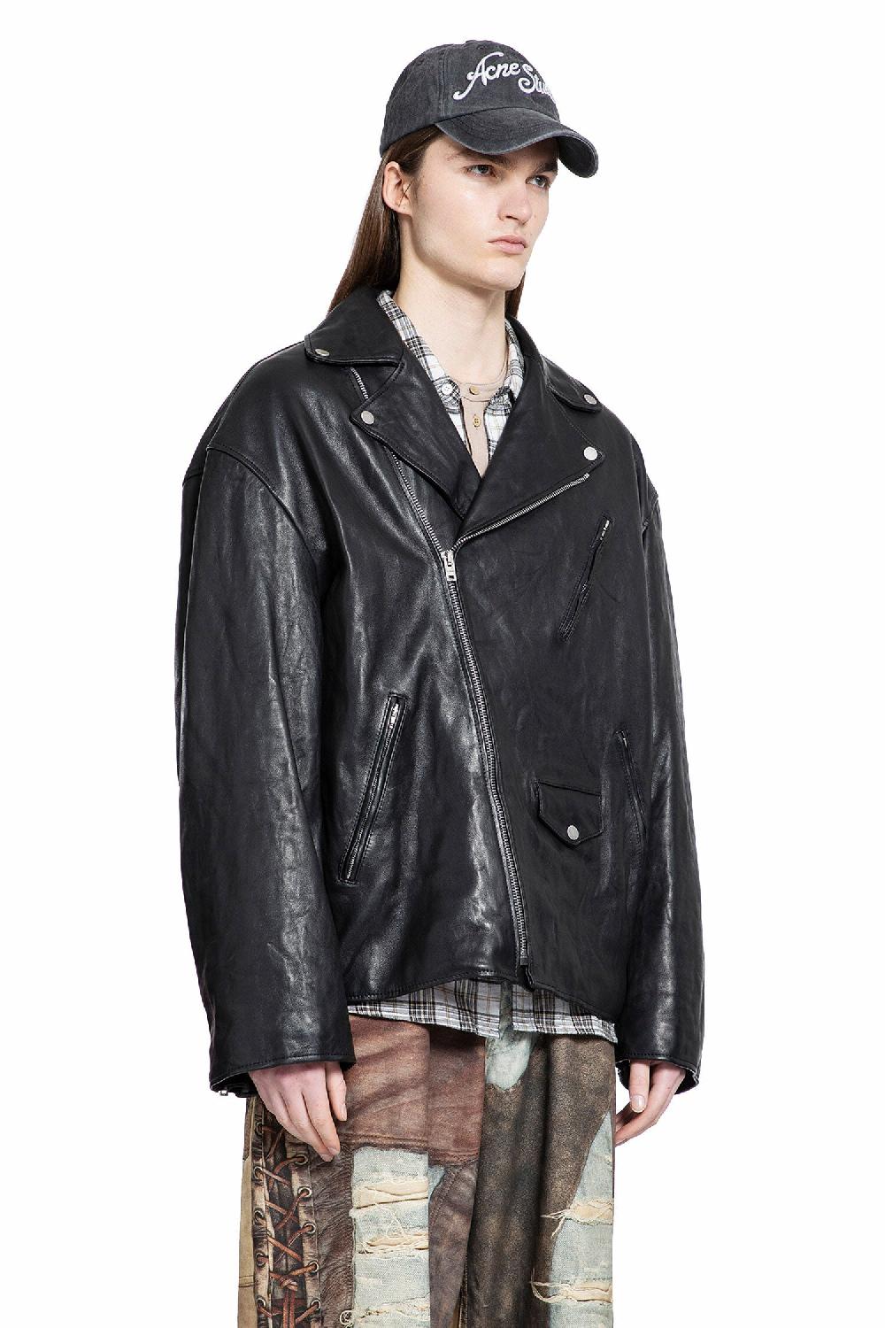 Antonioli ACNE STUDIOS MAN BLACK JACKETS In Saldo