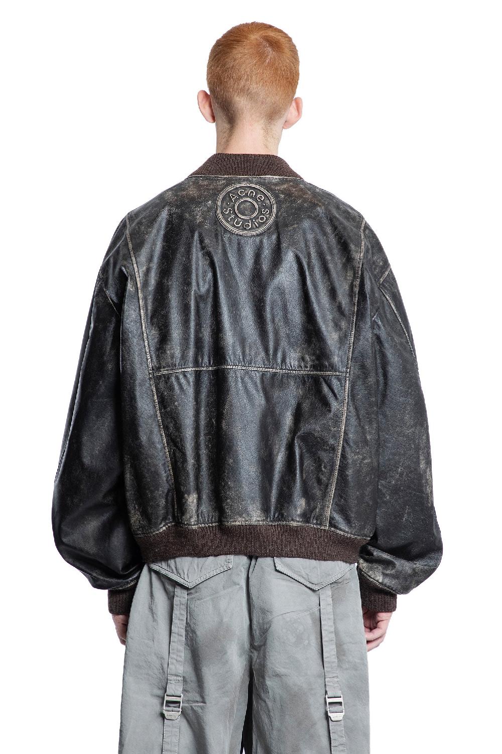 Antonioli ACNE STUDIOS MAN BLACK JACKETS 2025