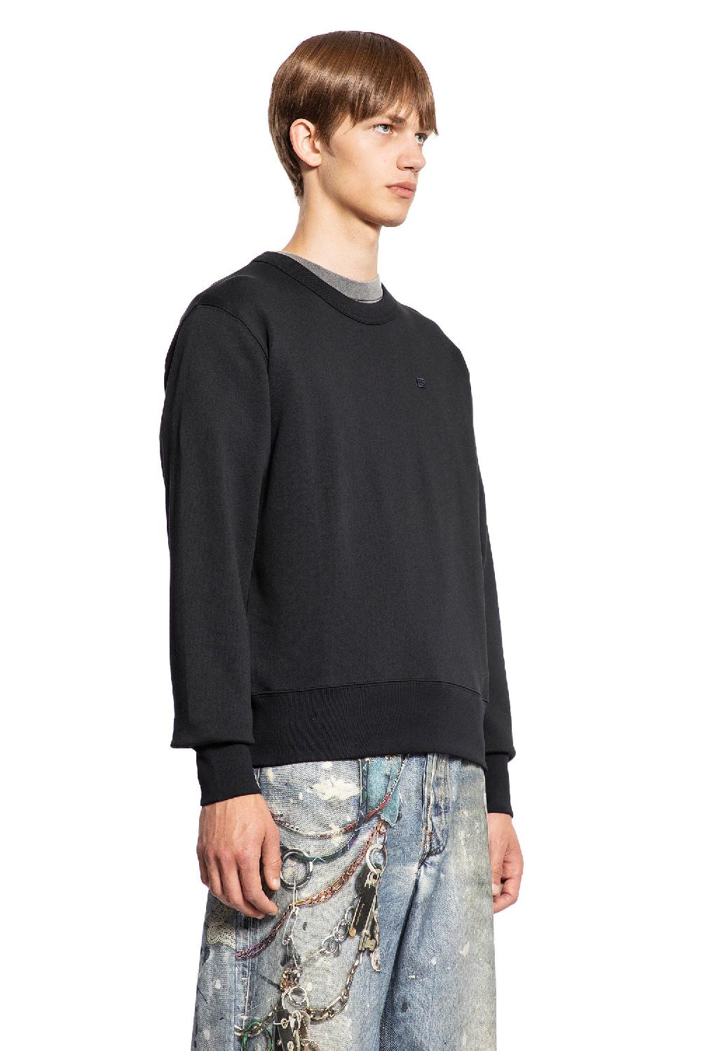 Antonioli ACNE STUDIOS MAN BLACK SWEATSHIRTS In Linea