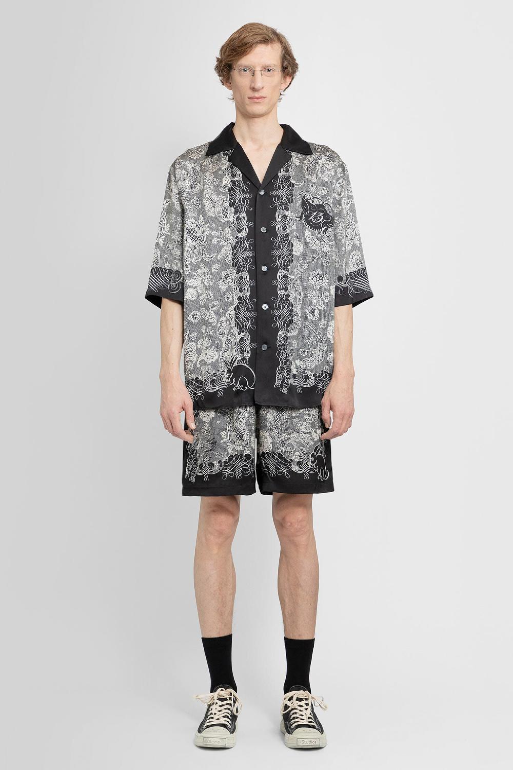 Antonioli ACNE STUDIOS MAN BLACK&WHITE SHORTS & SKIRTS Spedizione Gratuita