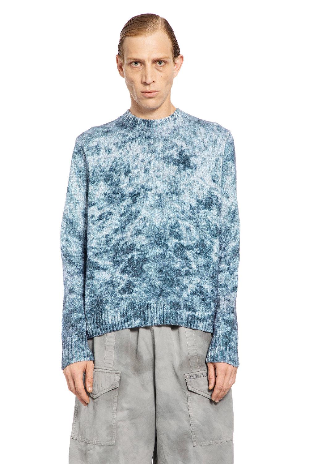 Antonioli ACNE STUDIOS MAN BLUE KNITWEAR Acquista Ora