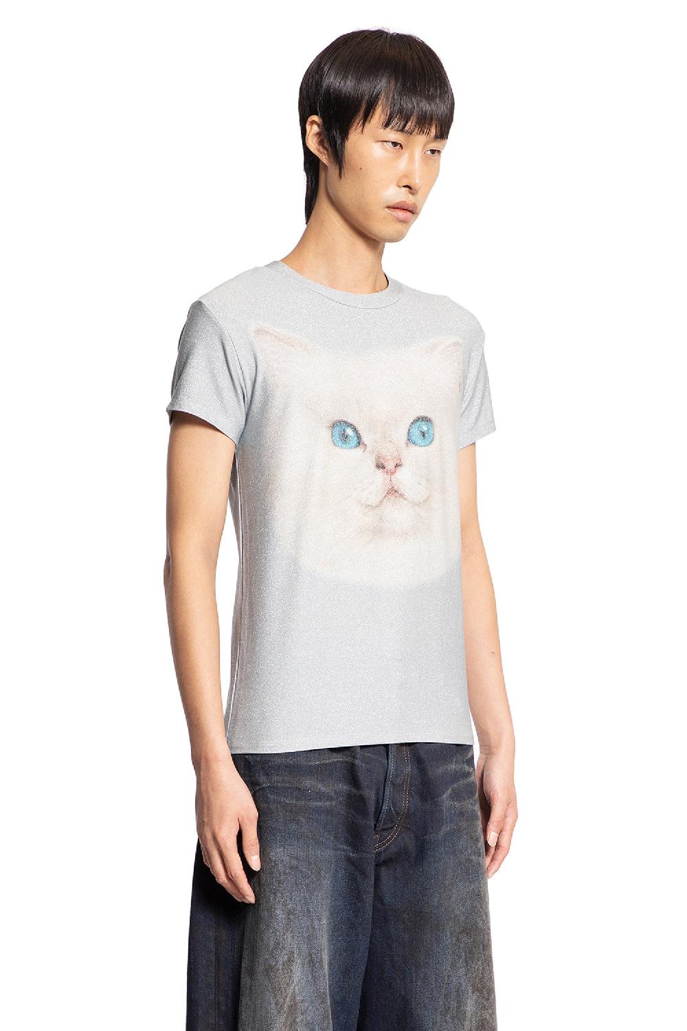 Antonioli ACNE STUDIOS MAN BLUE T-SHIRTS & TANK TOPS Affare Del Giorno