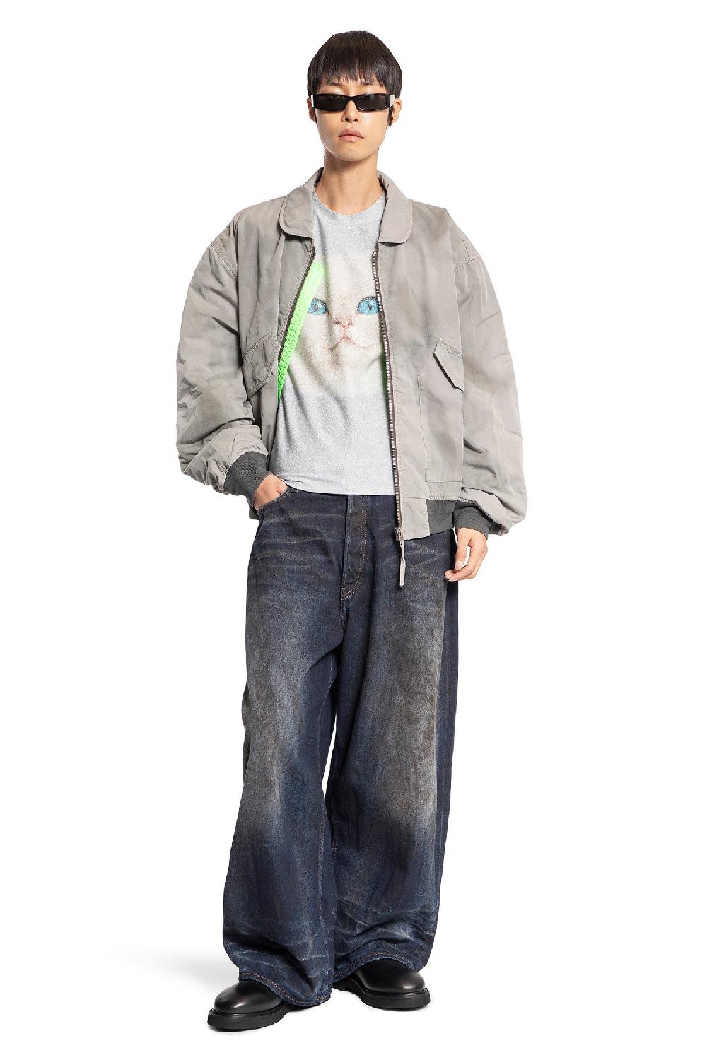 Antonioli ACNE STUDIOS MAN BLUE T-SHIRTS & TANK TOPS Affare Del Giorno