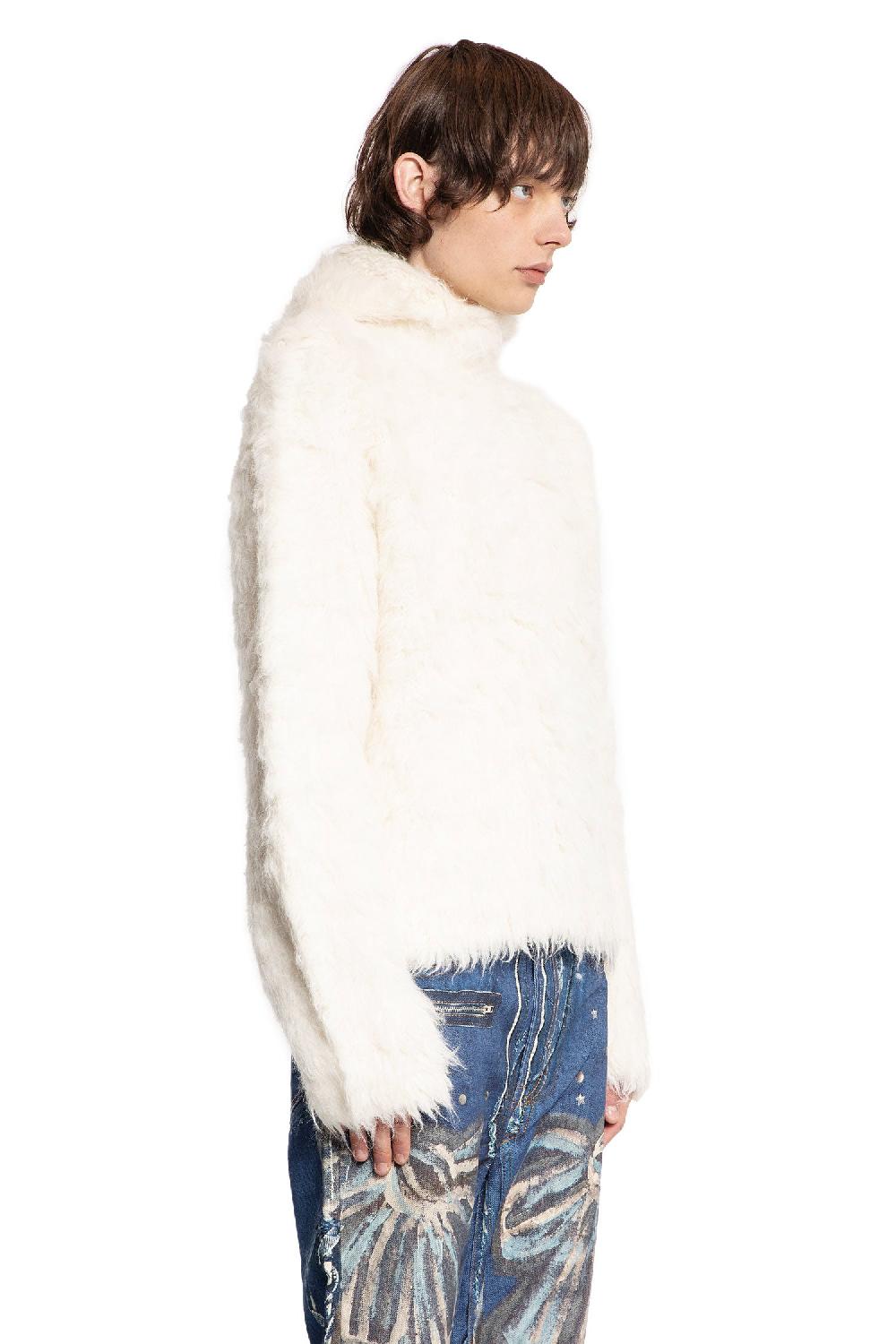 Antonioli ACNE STUDIOS MAN WHITE KNITWEAR Moda