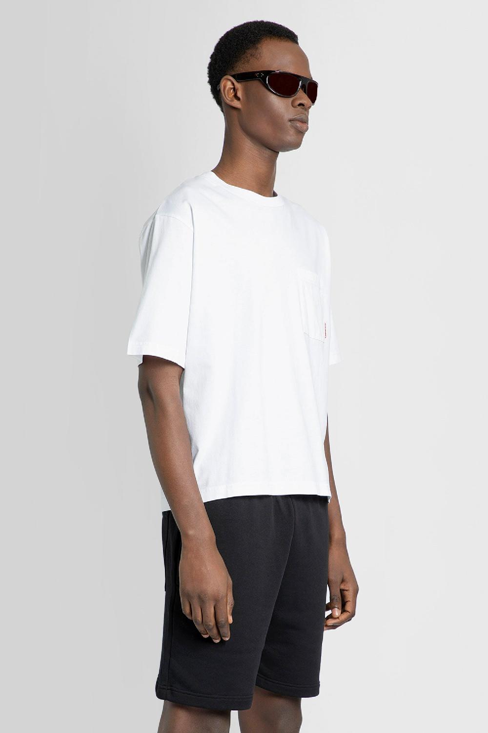 Antonioli ACNE STUDIOS MAN WHITE T-SHIRTS & TANK TOPS Promozione temporanea