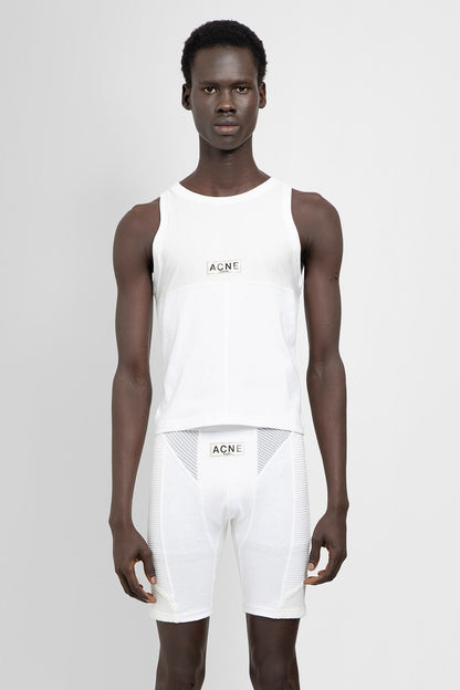 Antonioli ACNE STUDIOS MAN WHITE T-SHIRTS & TANK TOPS Italy