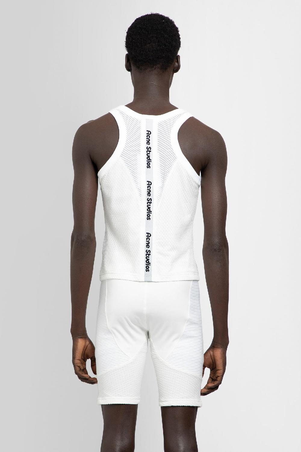 Antonioli ACNE STUDIOS MAN WHITE T-SHIRTS & TANK TOPS Italy