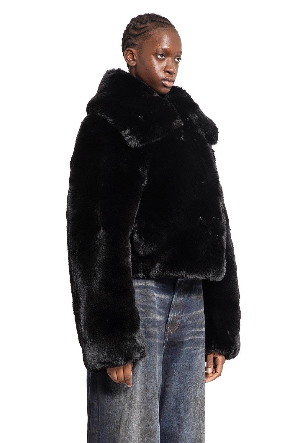 Antonioli ACNE STUDIOS WOMAN BLACK JACKETS Qualità Garantita