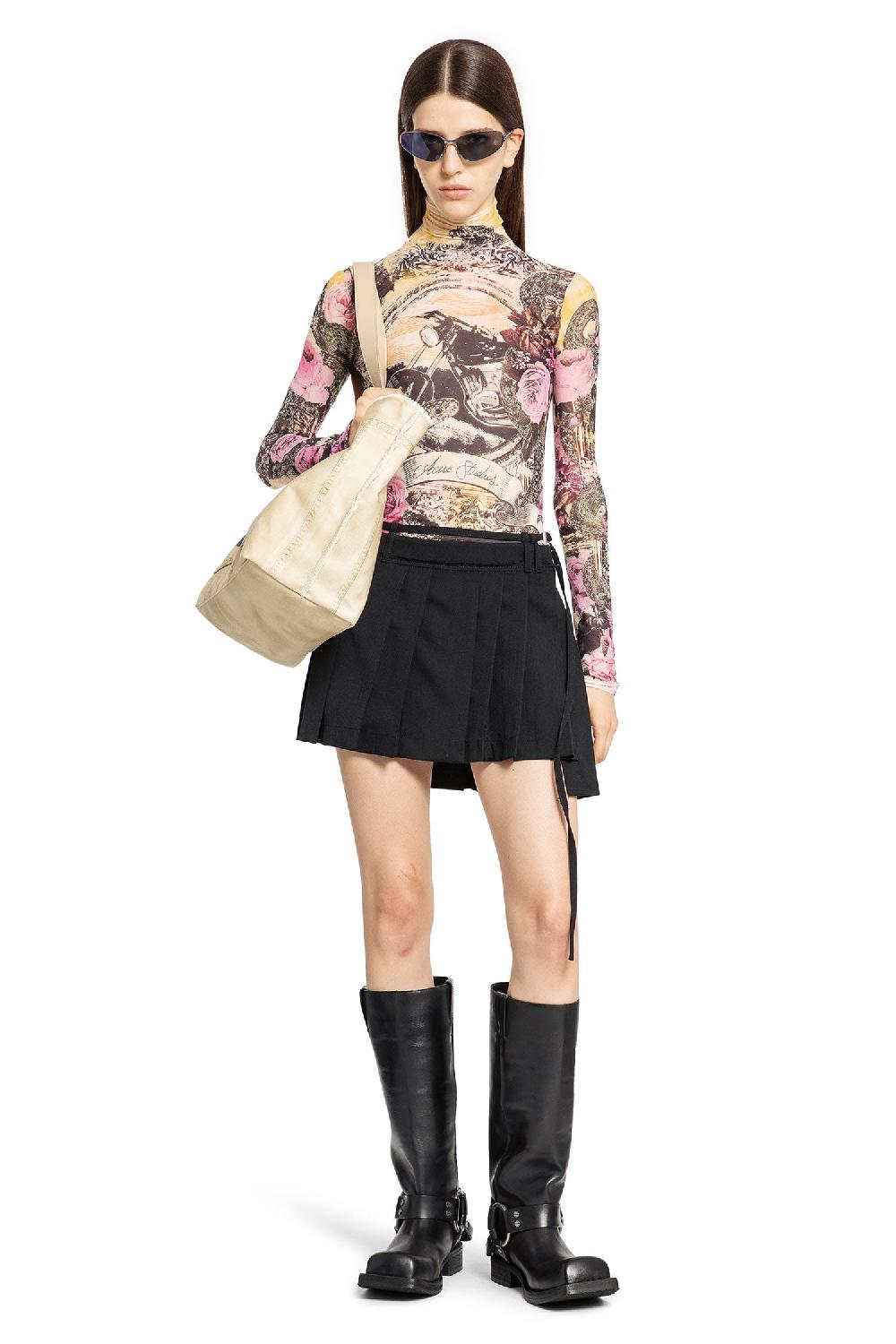 Antonioli ACNE STUDIOS WOMAN BLACK SKIRTS Consegna Veloce