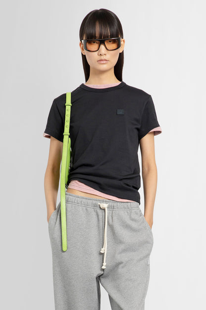 Antonioli ACNE STUDIOS WOMAN BLACK T-SHIRTS & TANK TOPS Promozione Limitata