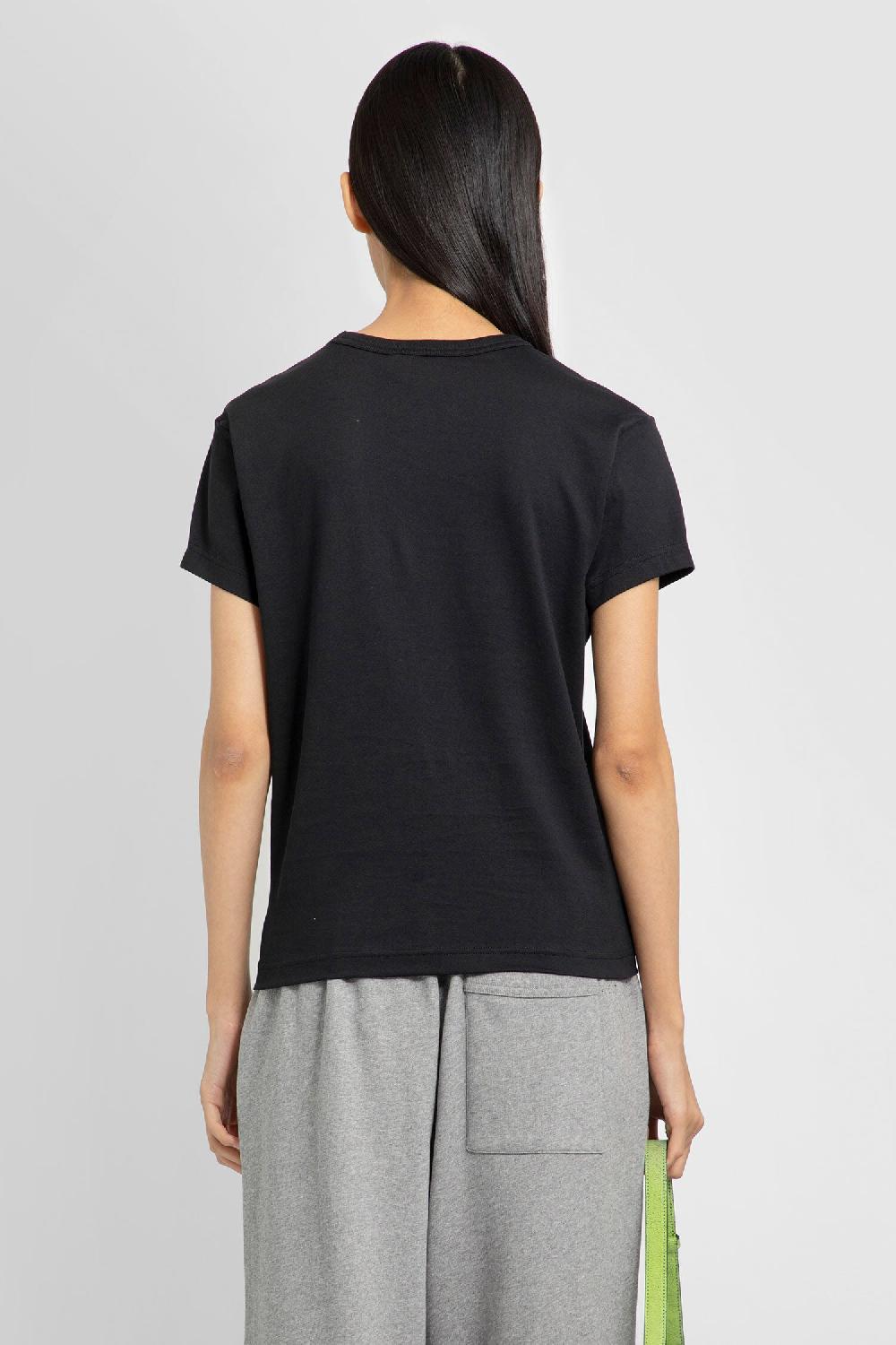 Antonioli ACNE STUDIOS WOMAN BLACK T-SHIRTS & TANK TOPS Promozione Limitata