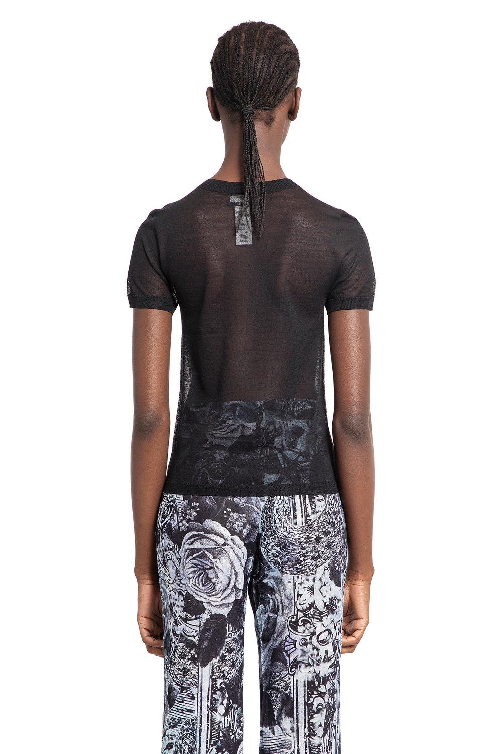 Antonioli ACNE STUDIOS WOMAN BLACK TOPS Fino Al -60%
