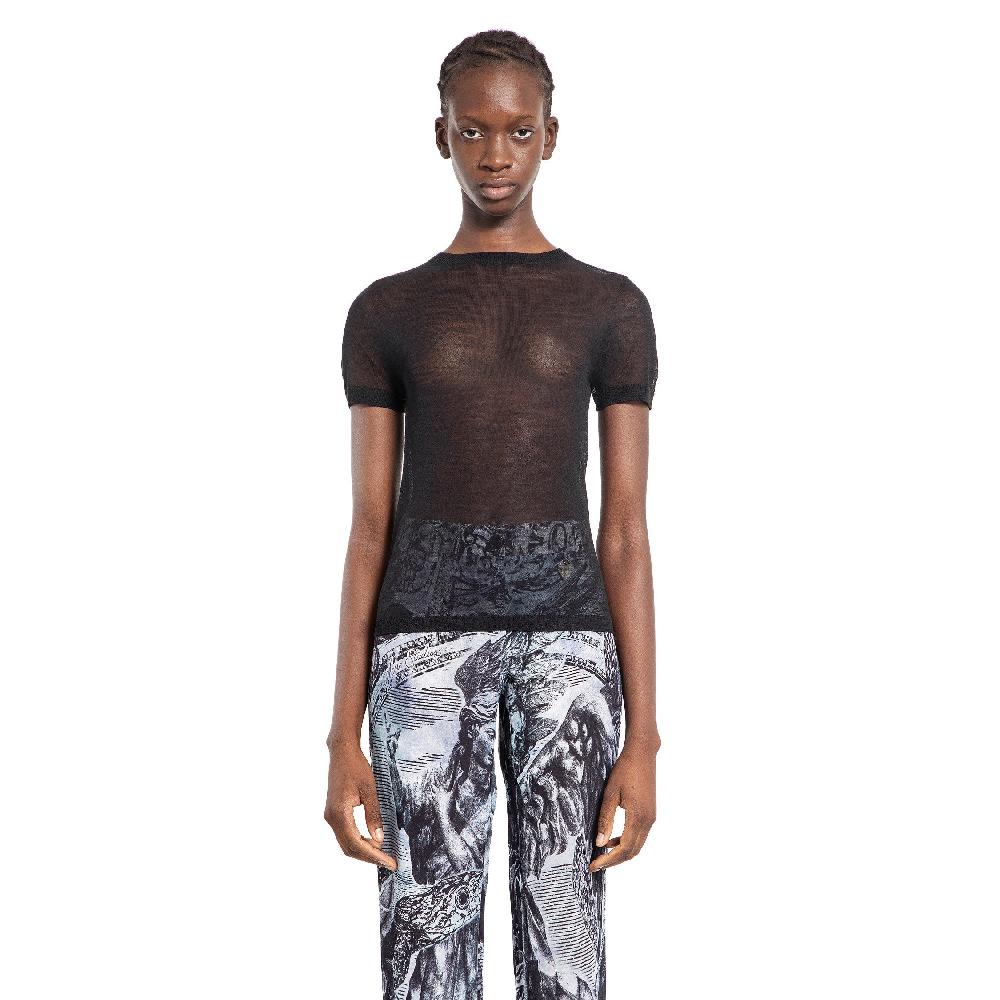 Antonioli ACNE STUDIOS WOMAN BLACK TOPS Fino Al -60%