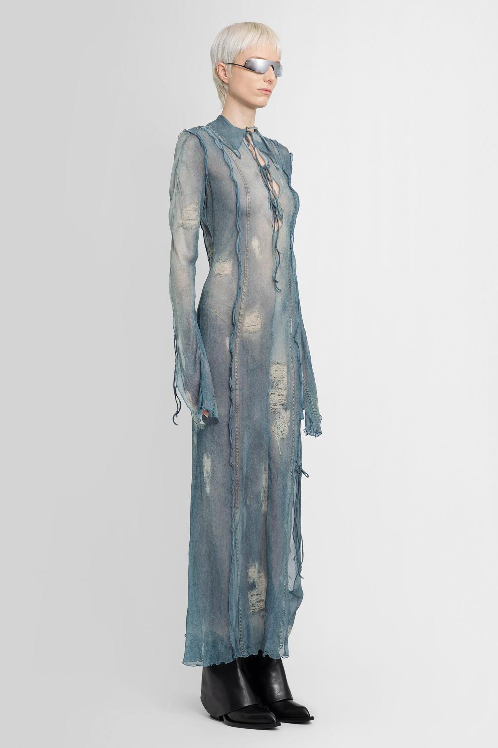 Antonioli ACNE STUDIOS WOMAN BLUE DRESSES Shopping Online