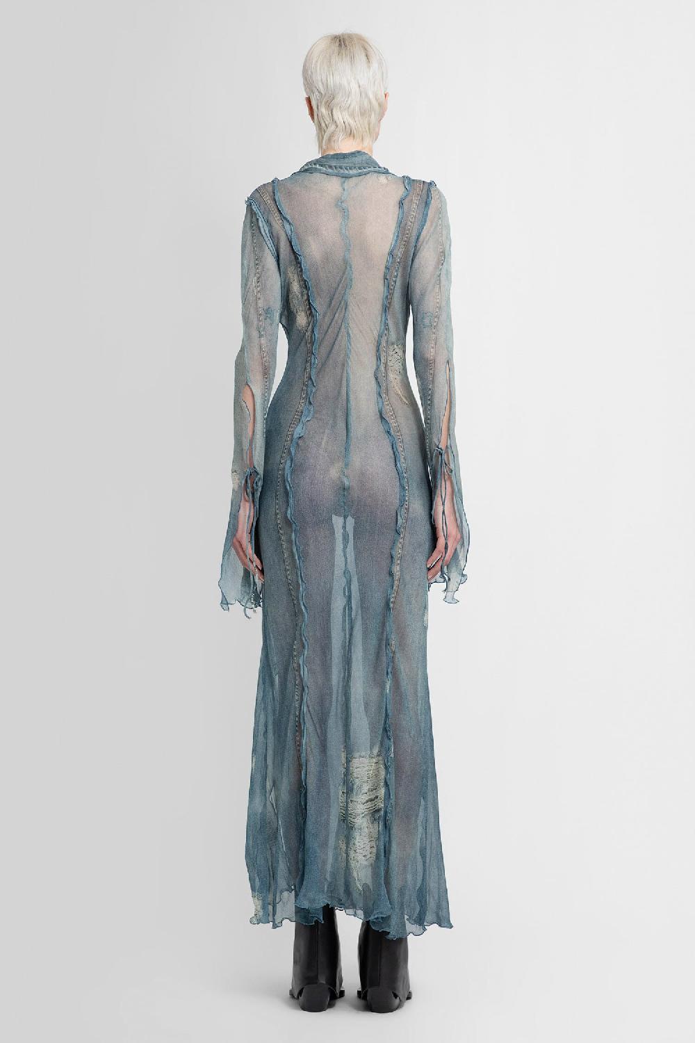 Antonioli ACNE STUDIOS WOMAN BLUE DRESSES Shopping Online