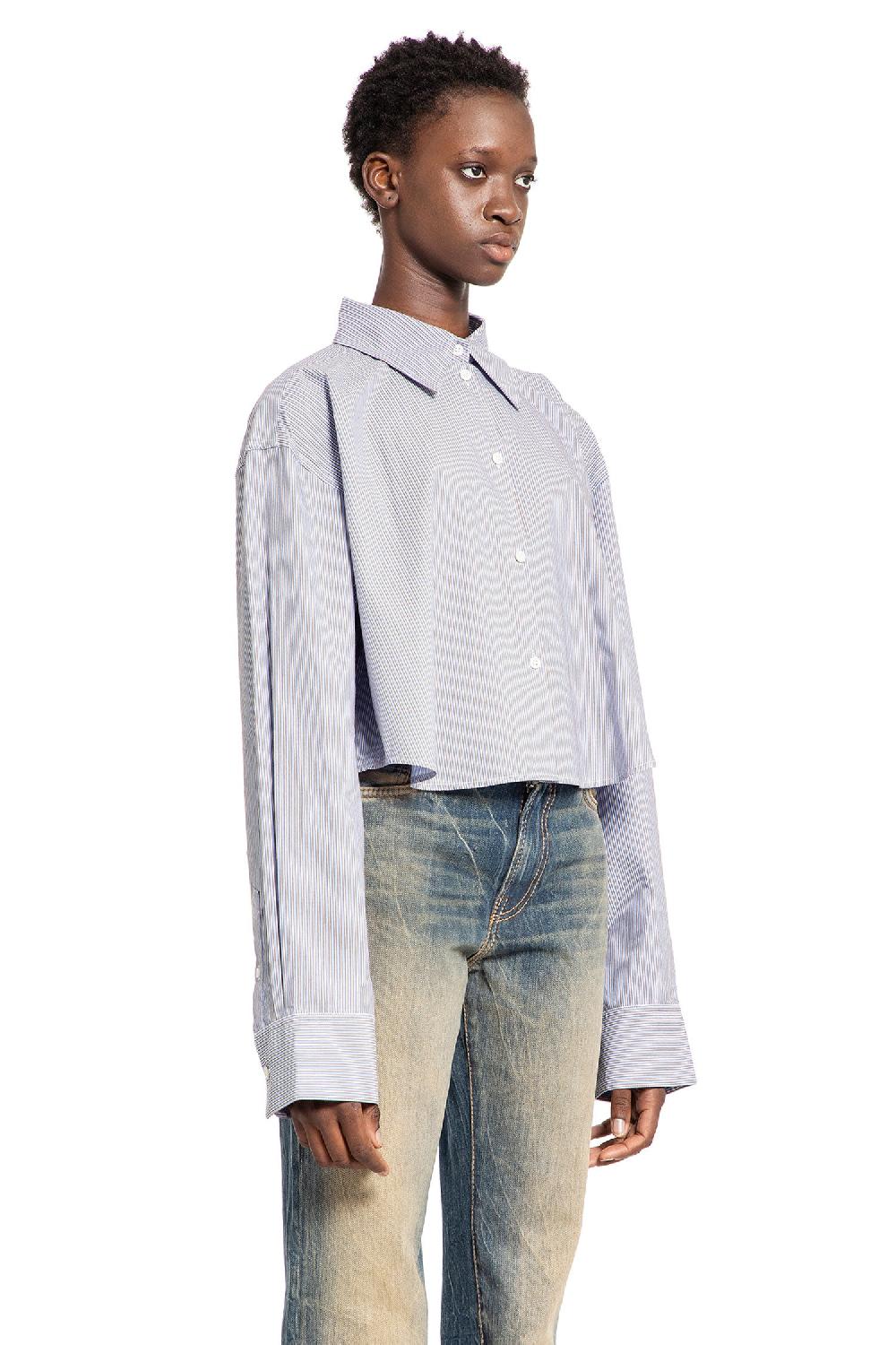 Antonioli ACNE STUDIOS WOMAN BLUE SHIRTS Offerta