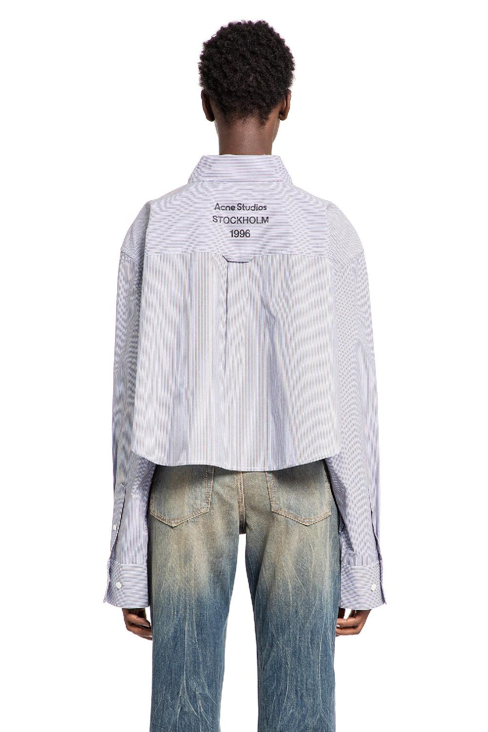 Antonioli ACNE STUDIOS WOMAN BLUE SHIRTS Offerta