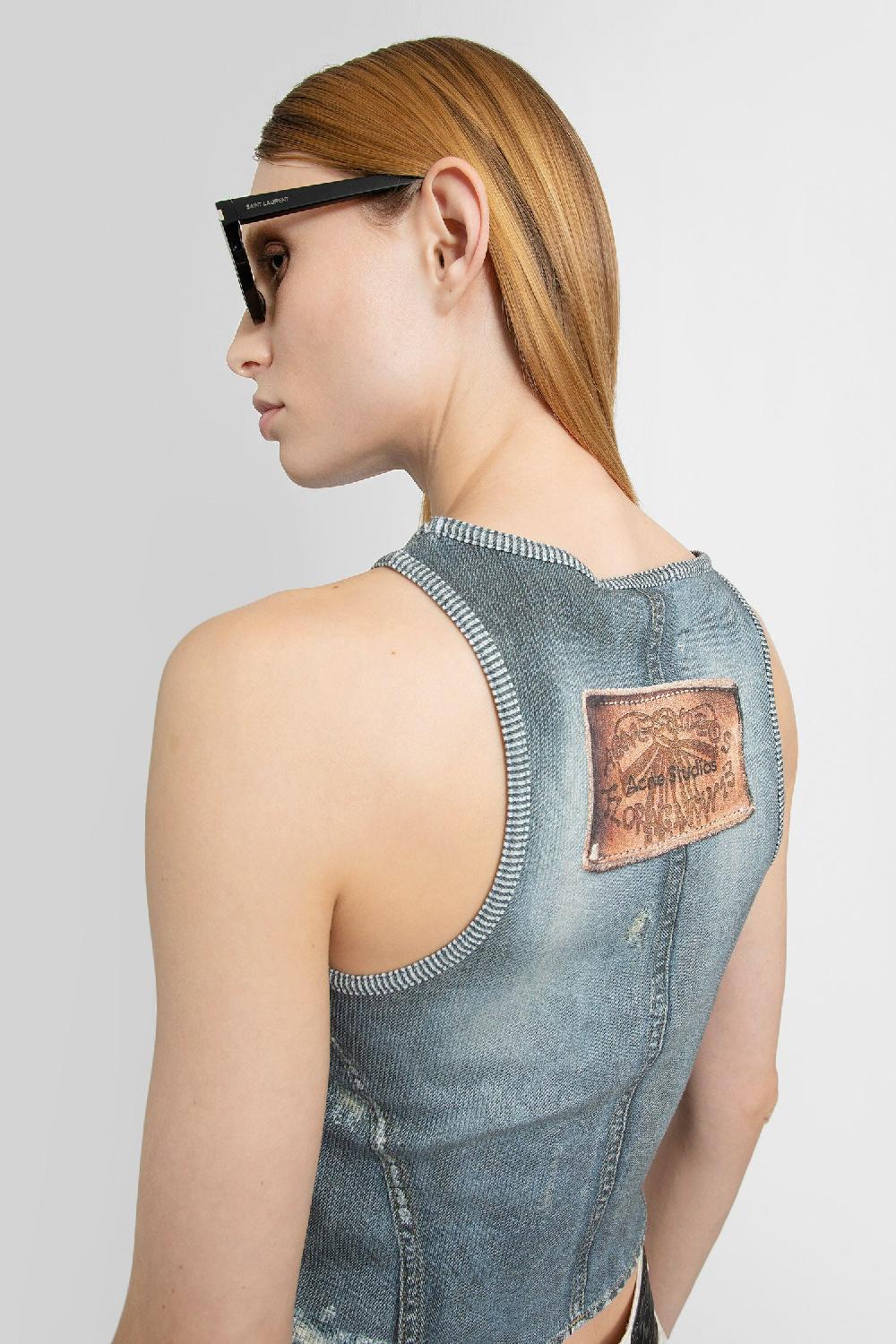 Antonioli ACNE STUDIOS WOMAN BLUE TOPS Outlet