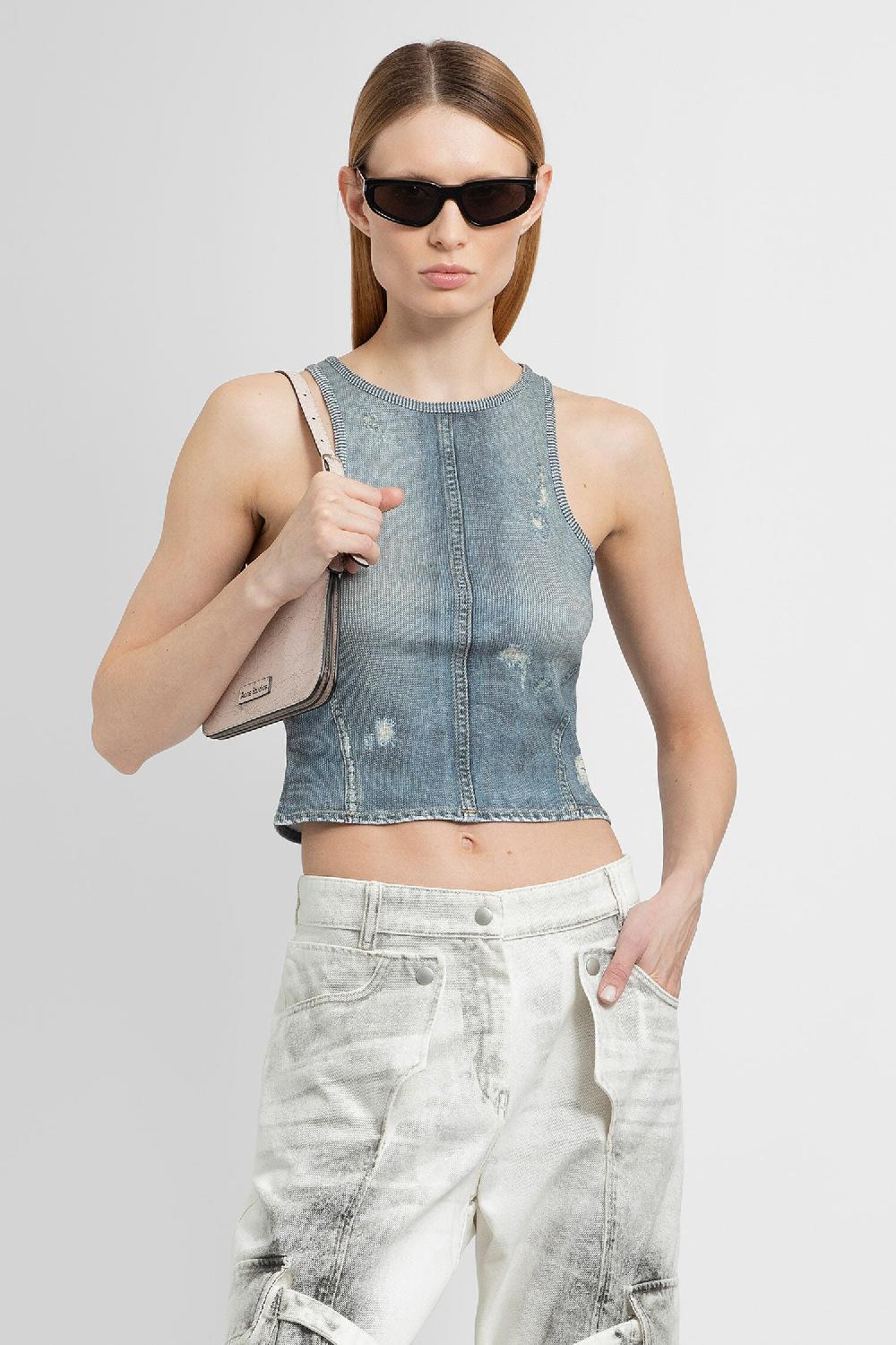 Antonioli ACNE STUDIOS WOMAN BLUE TOPS Outlet