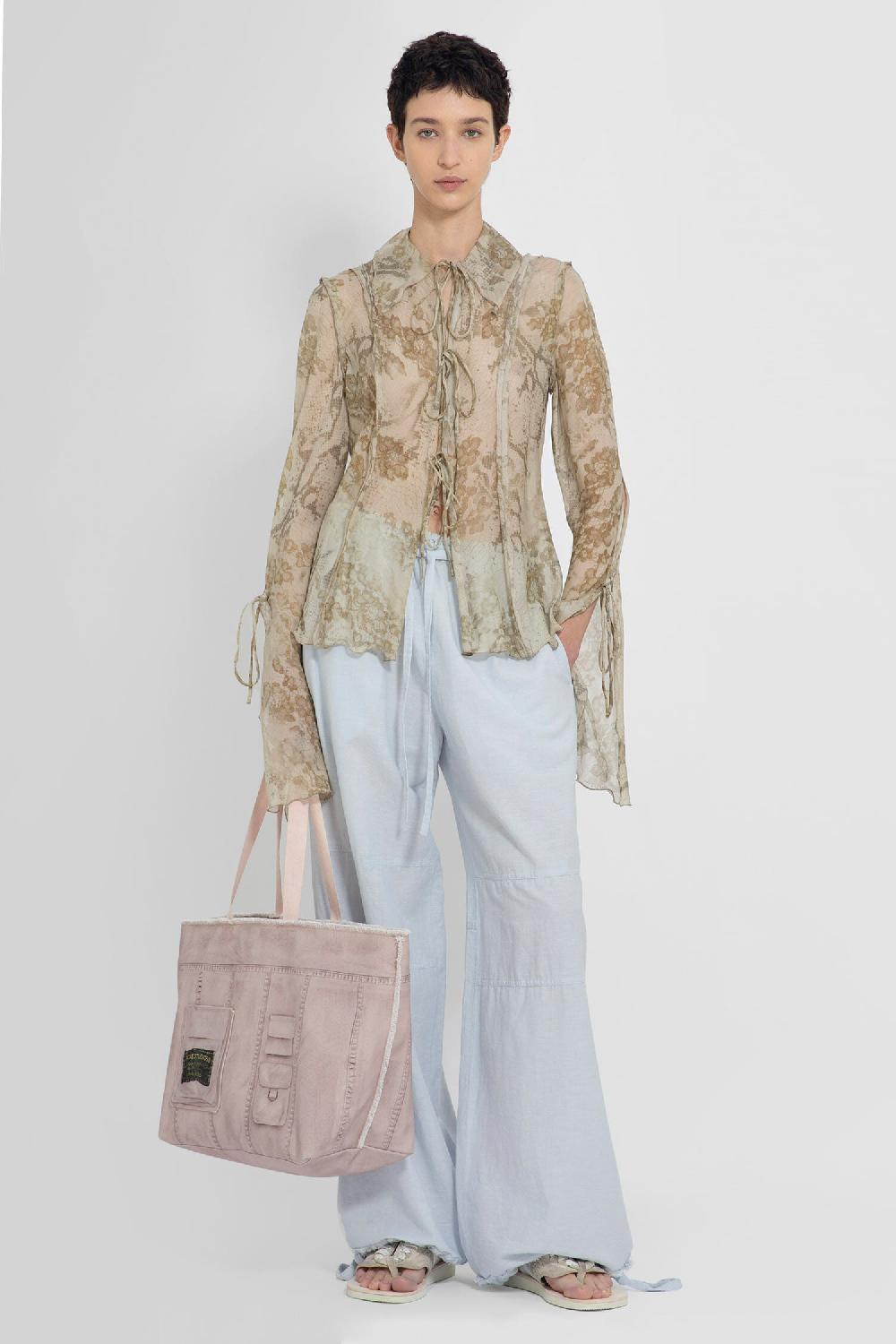 Antonioli ACNE STUDIOS WOMAN BLUE TROUSERS In Vendita