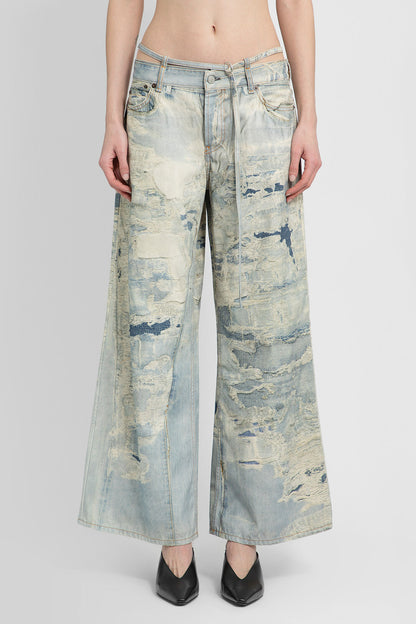 Antonioli ACNE STUDIOS WOMAN BLUE TROUSERS Saldi
