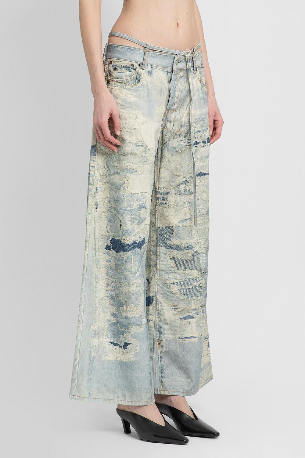Antonioli ACNE STUDIOS WOMAN BLUE TROUSERS Saldi