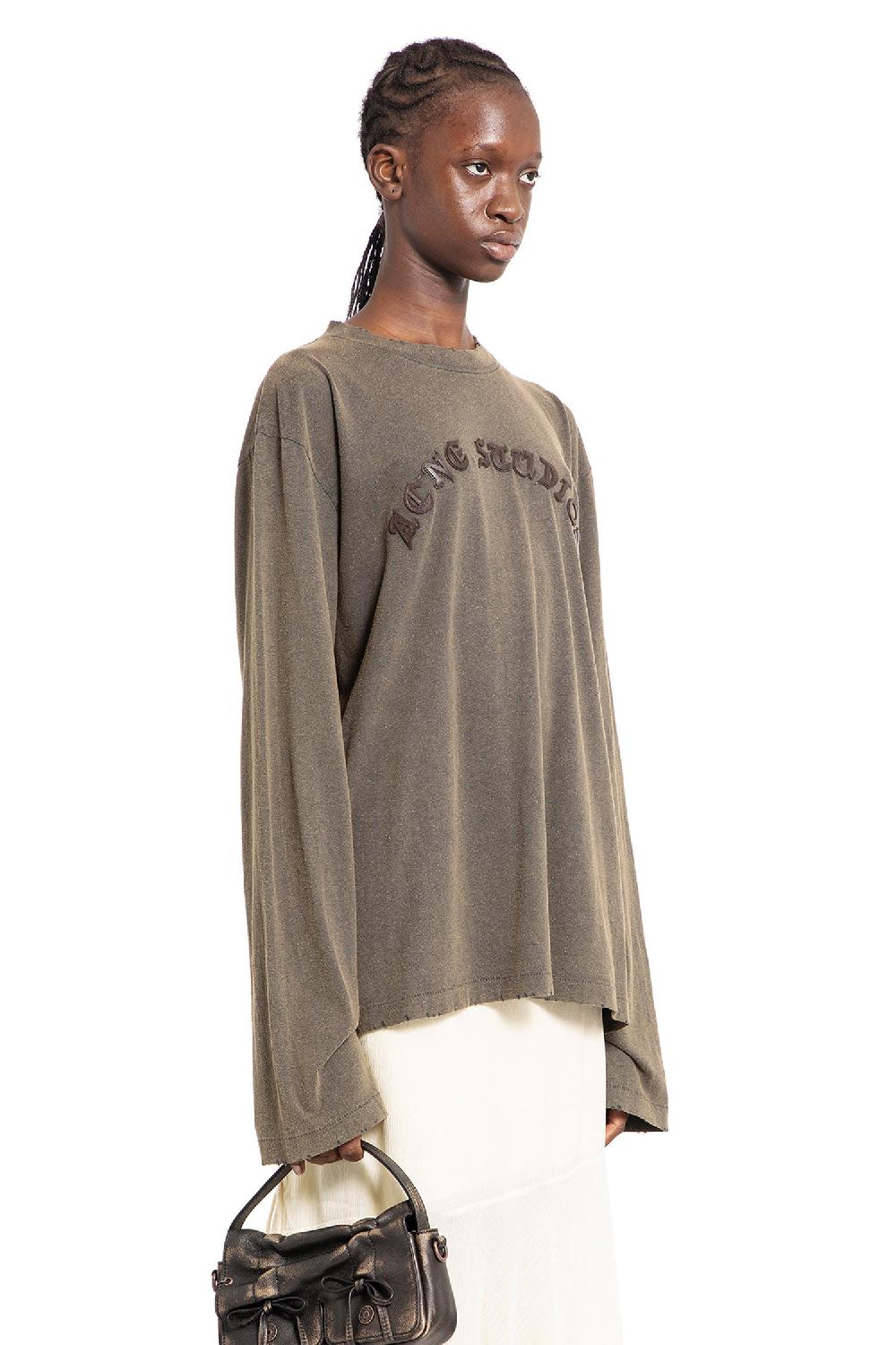 Antonioli ACNE STUDIOS WOMAN BROWN SHIRTS Hotsell