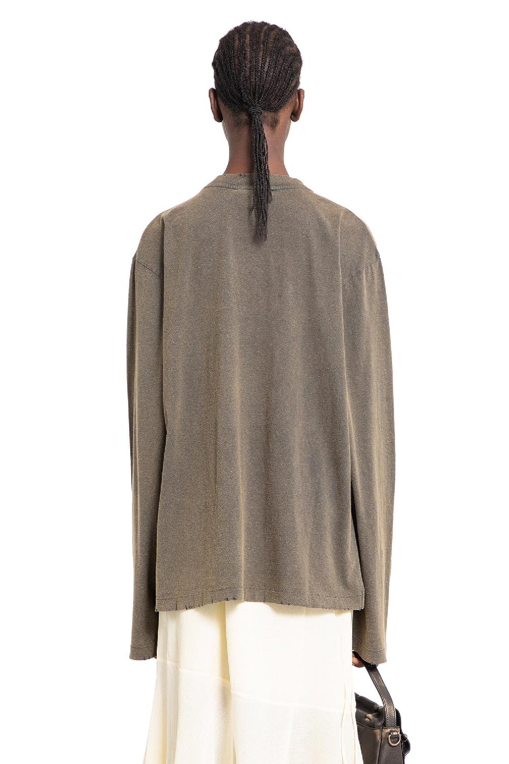Antonioli ACNE STUDIOS WOMAN BROWN SHIRTS Hotsell