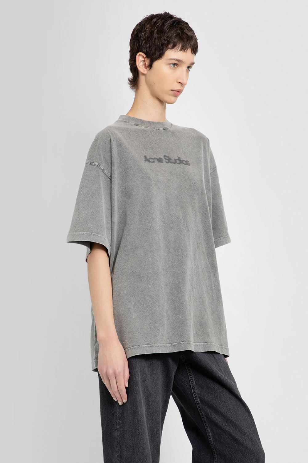 Antonioli ACNE STUDIOS WOMAN GREY T-SHIRTS & TANK TOPS Vendite Flash