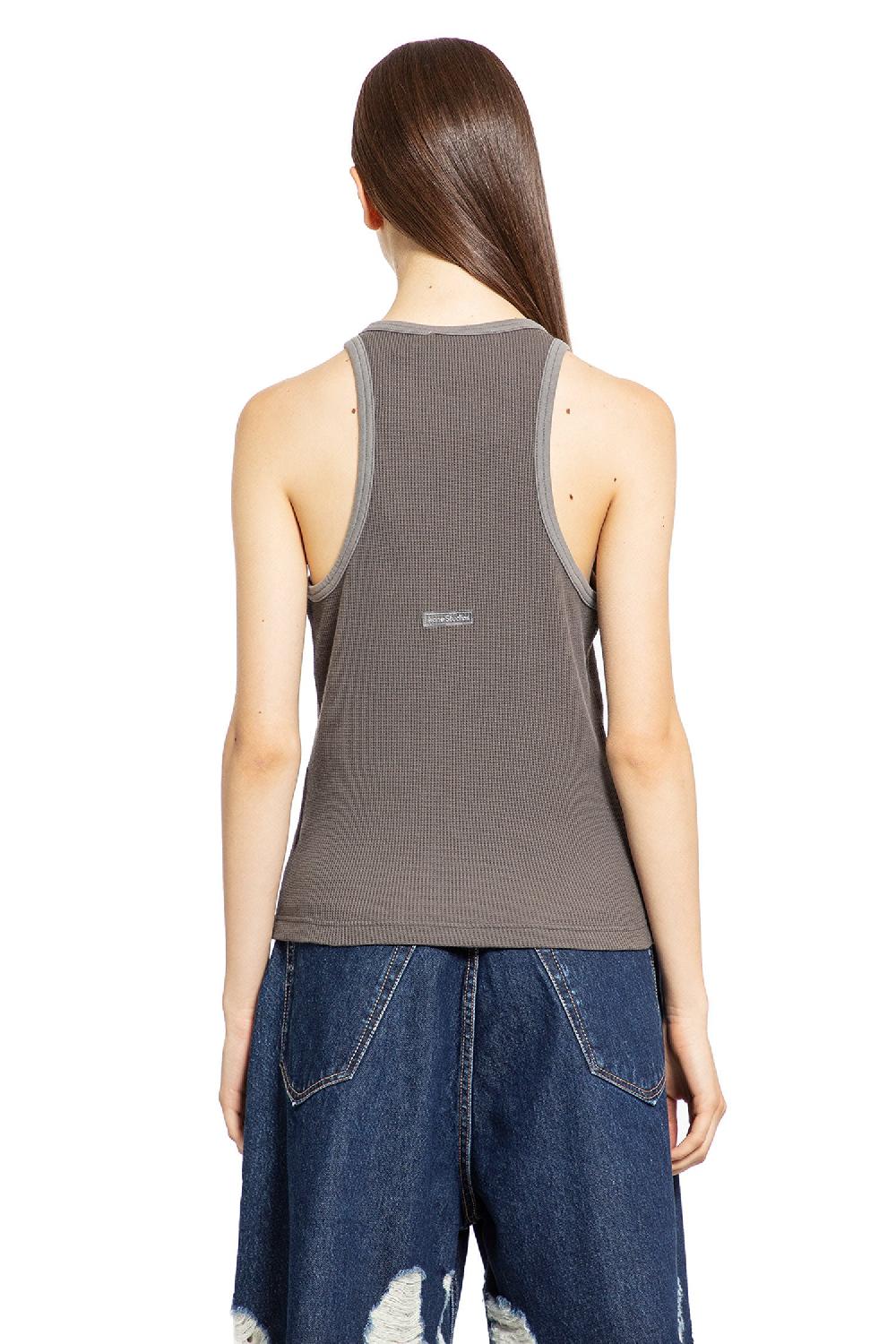 Antonioli ACNE STUDIOS WOMAN GREY T-SHIRTS & TANK TOPS Negozio