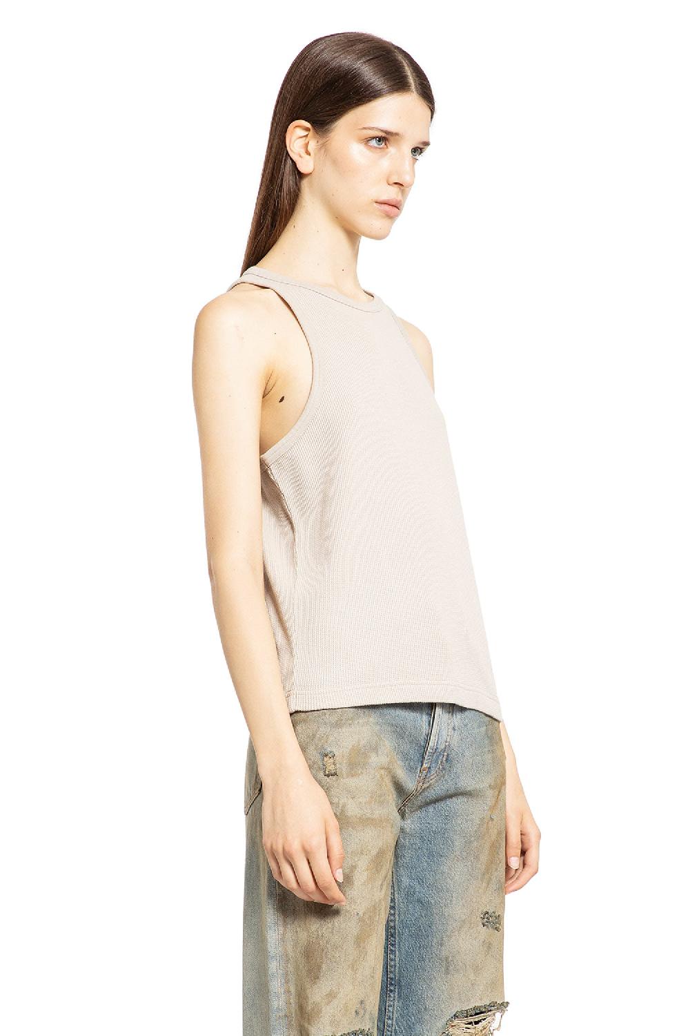Antonioli ACNE STUDIOS WOMAN GREY T-SHIRTS & TANK TOPS In Saldo