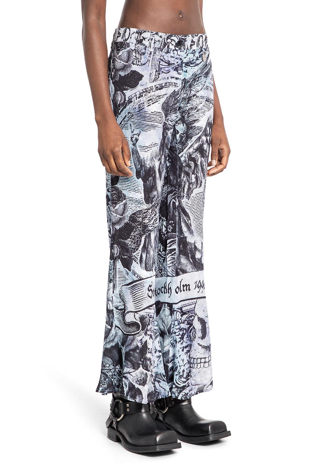 Antonioli ACNE STUDIOS WOMAN GREY TROUSERS Sconto