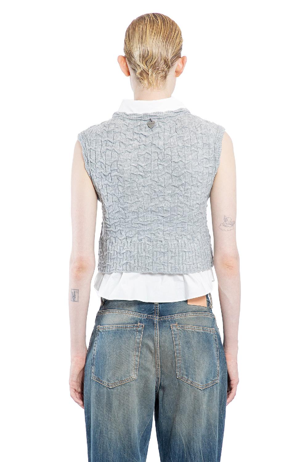 Antonioli ACNE STUDIOS WOMAN GREY VESTS In Linea
