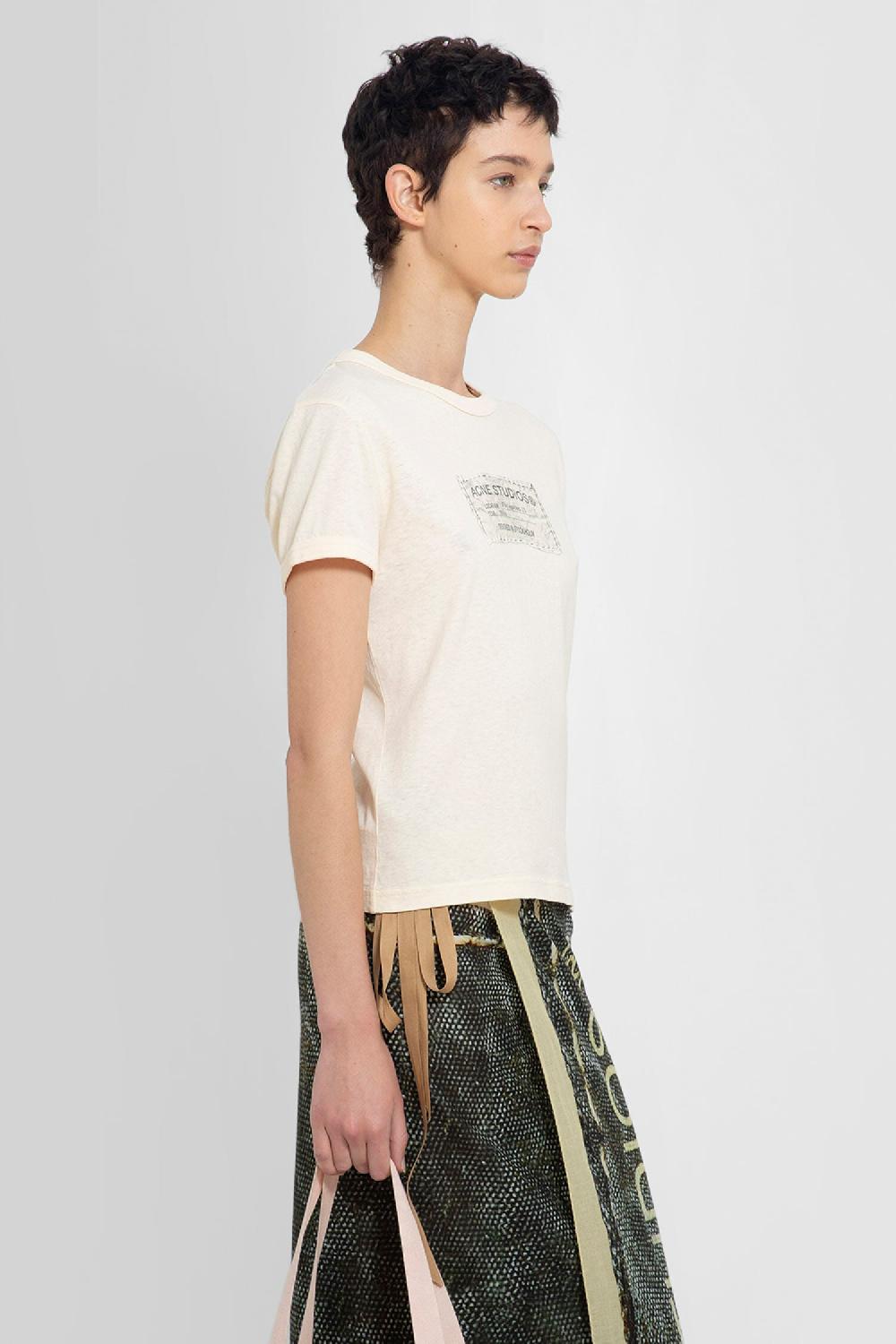 Antonioli ACNE STUDIOS WOMAN ORANGE T-SHIRTS & TANK TOPS Pezzi Unici