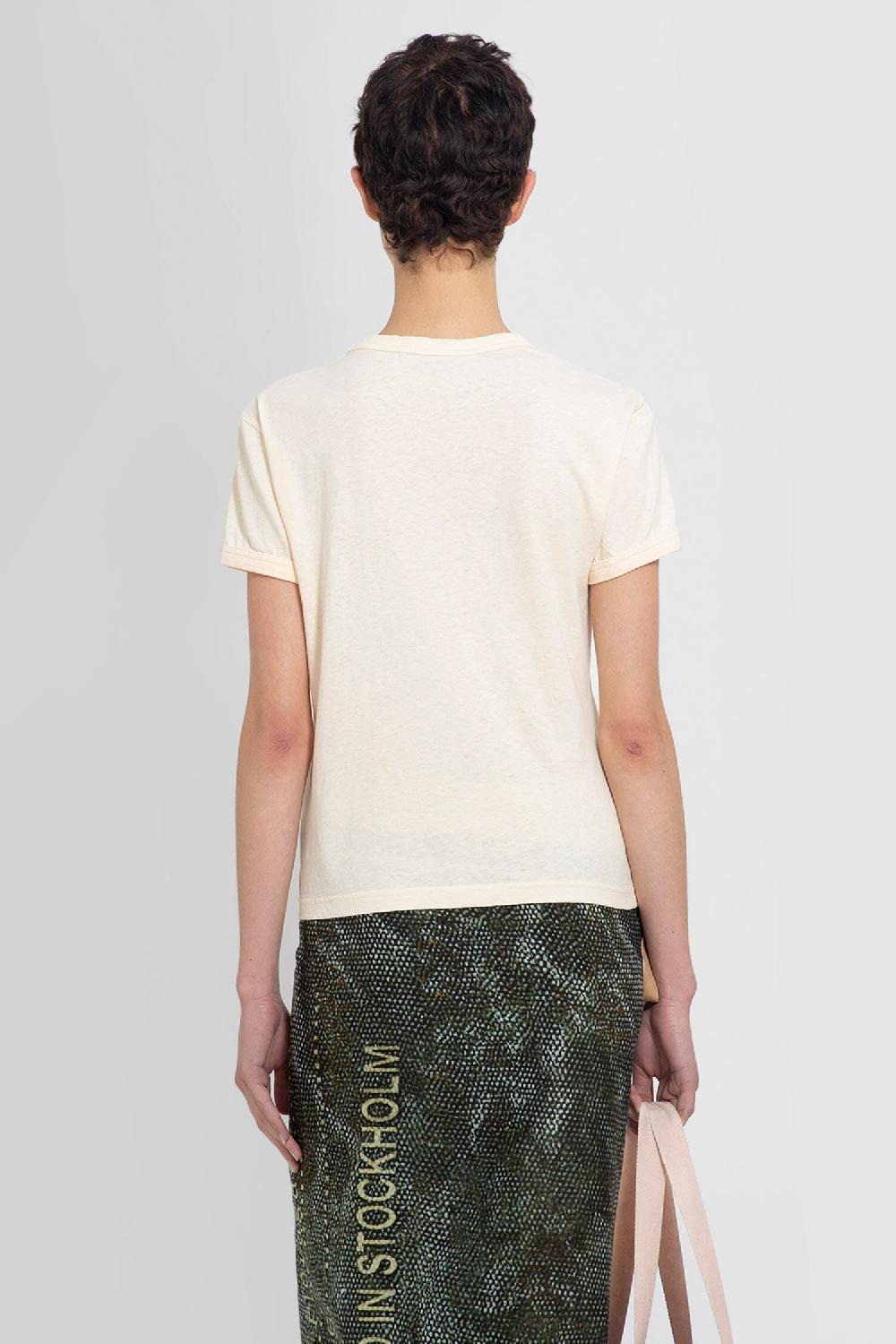 Antonioli ACNE STUDIOS WOMAN ORANGE T-SHIRTS & TANK TOPS Pezzi Unici