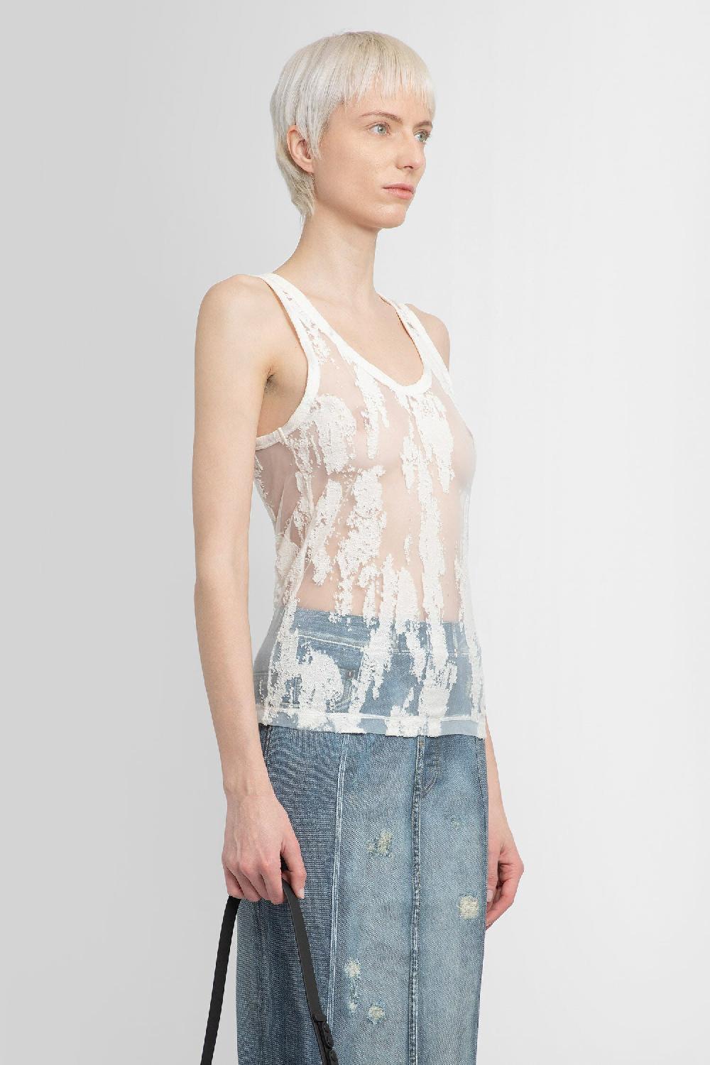 Antonioli ACNE STUDIOS WOMAN WHITE TOPS Fino Al -60%