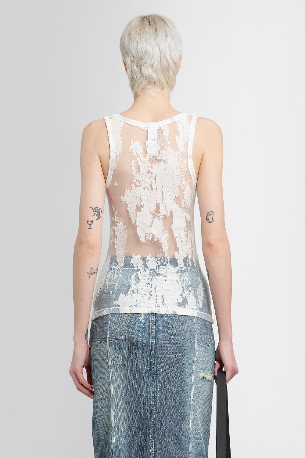 Antonioli ACNE STUDIOS WOMAN WHITE TOPS Fino Al -60%