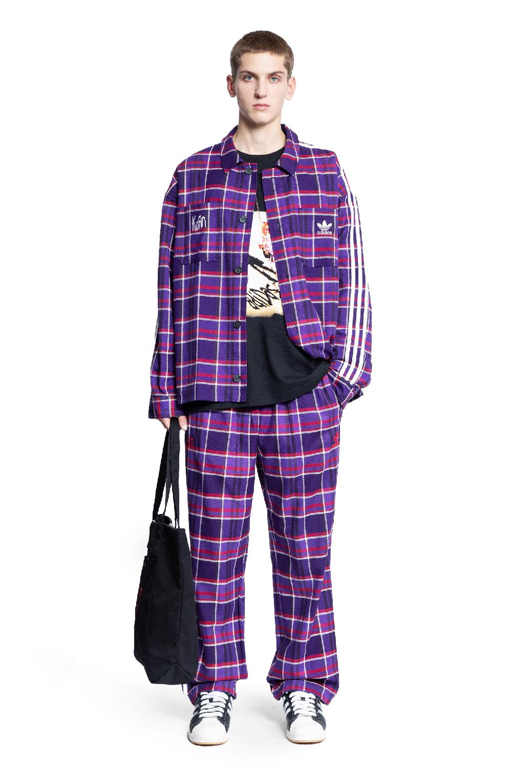 Antonioli ADIDAS MAN PURPLE JACKETS Vendita