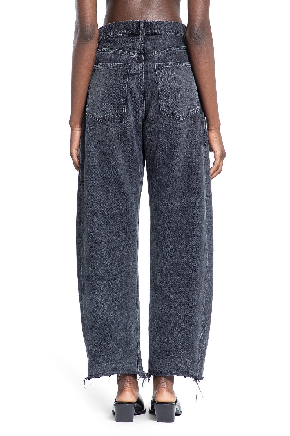Antonioli AGOLDE WOMAN BLACK JEANS In Vendita