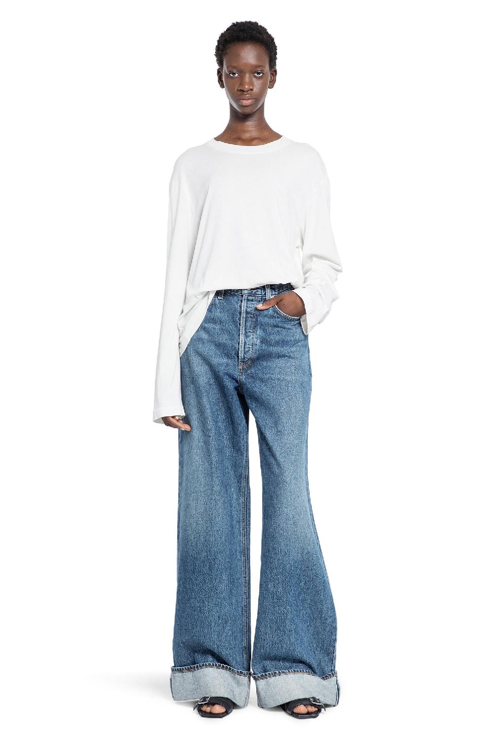 Antonioli AGOLDE WOMAN BLUE JEANS Vendita Economica