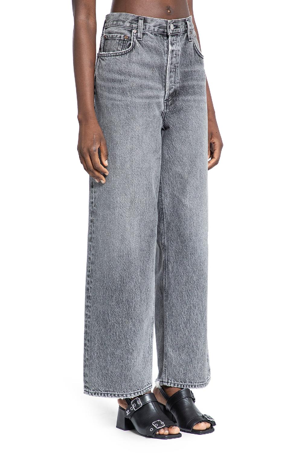Antonioli AGOLDE WOMAN GREY JEANS Saldi Di Fabbrica