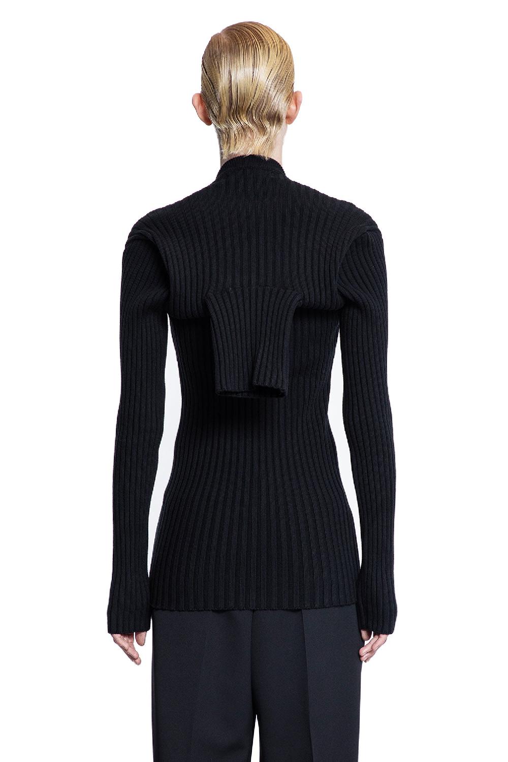Antonioli ALAINPAUL WOMAN BLACK KNITWEAR Italy