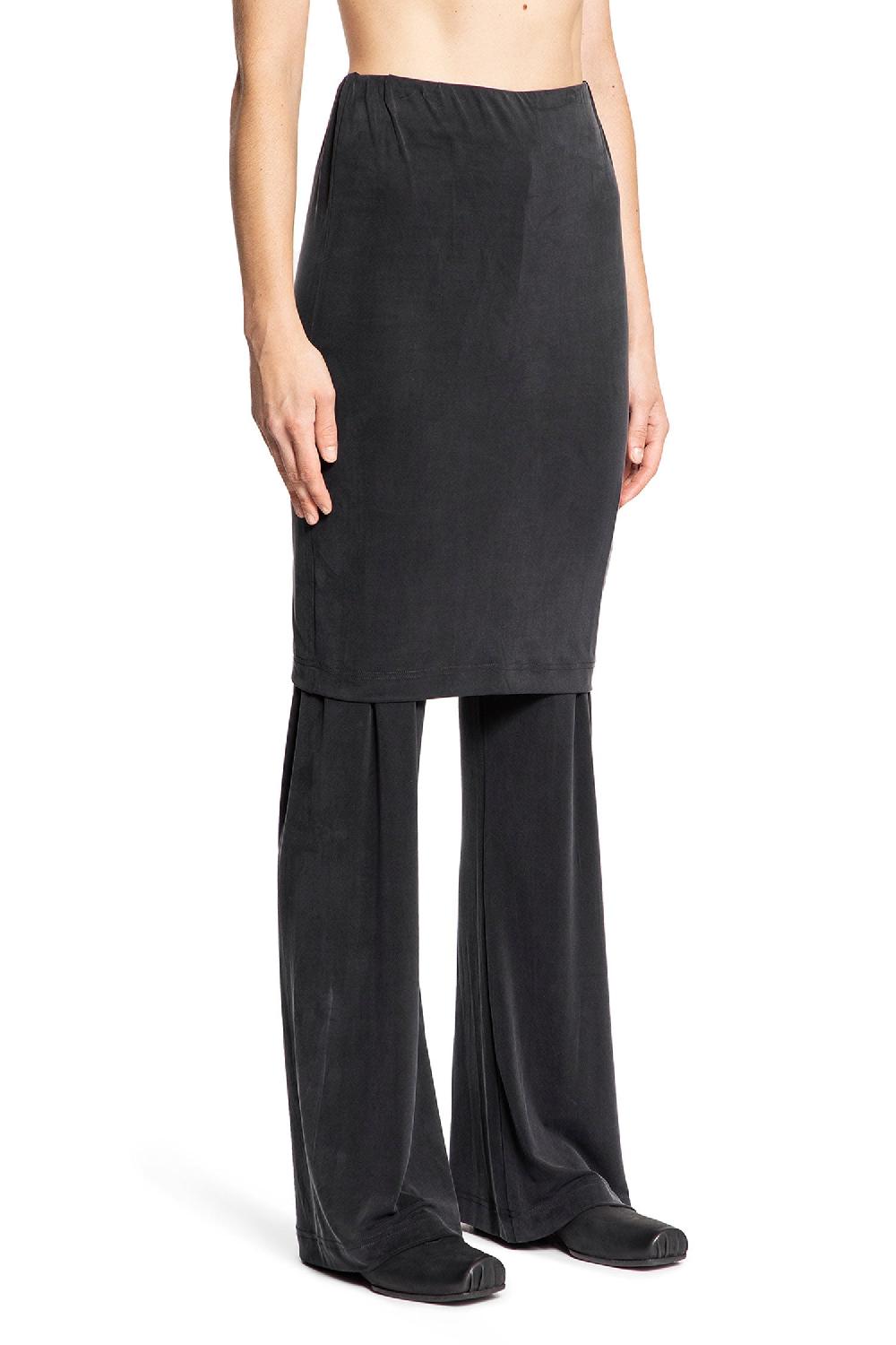 Antonioli ALAINPAUL WOMAN BLACK TROUSERS Nuovo