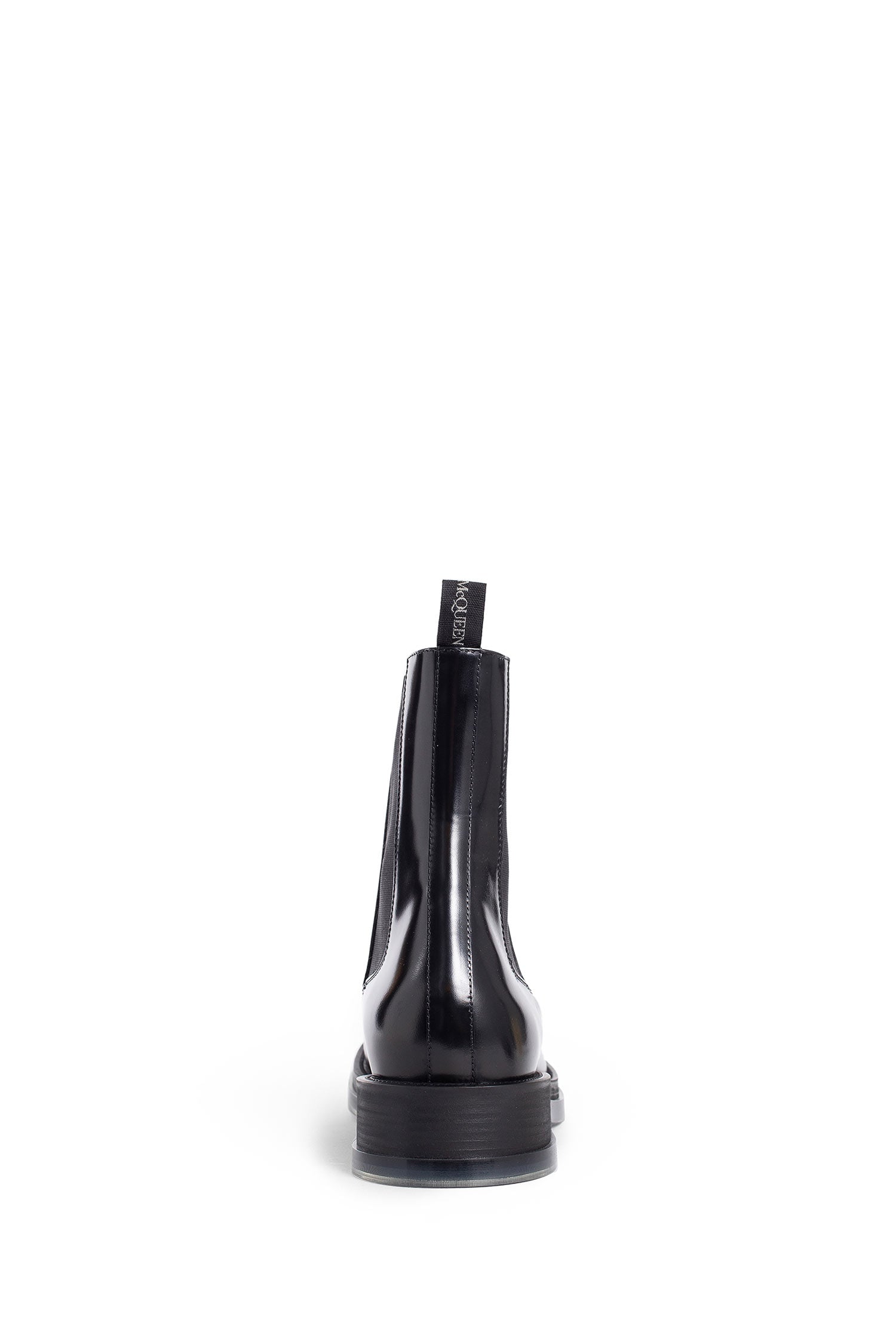 Antonioli ALEXANDER MCQUEEN MAN BLACK BOOTS Consegna Veloce