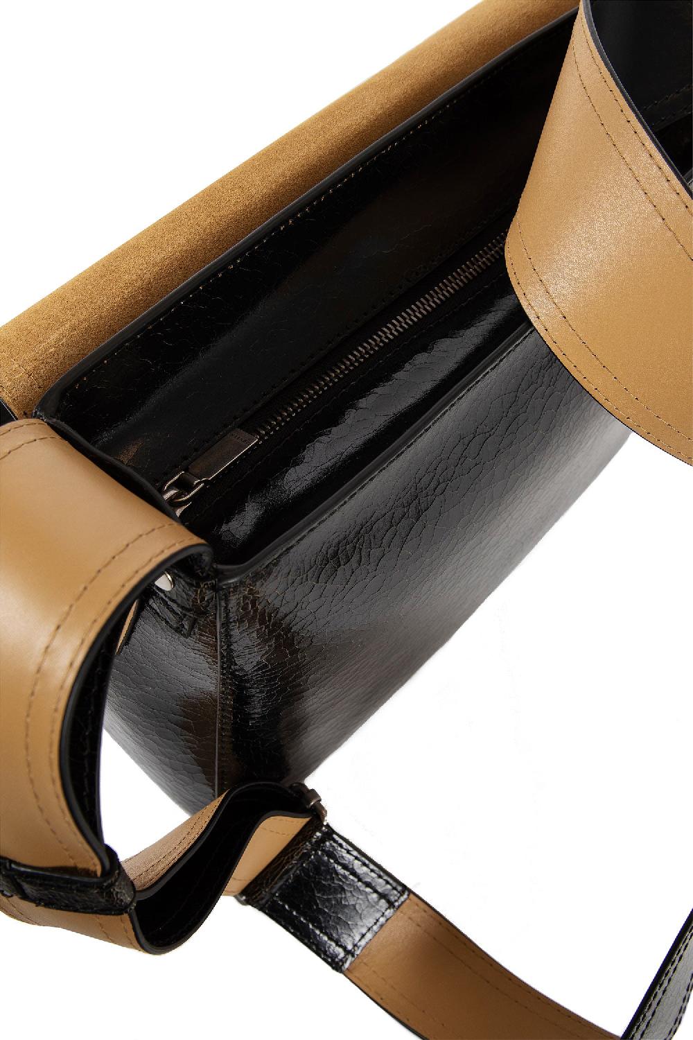Antonioli ALEXANDER MCQUEEN MAN BLACK CROSSBODY BAGS Prezzo Ridotto