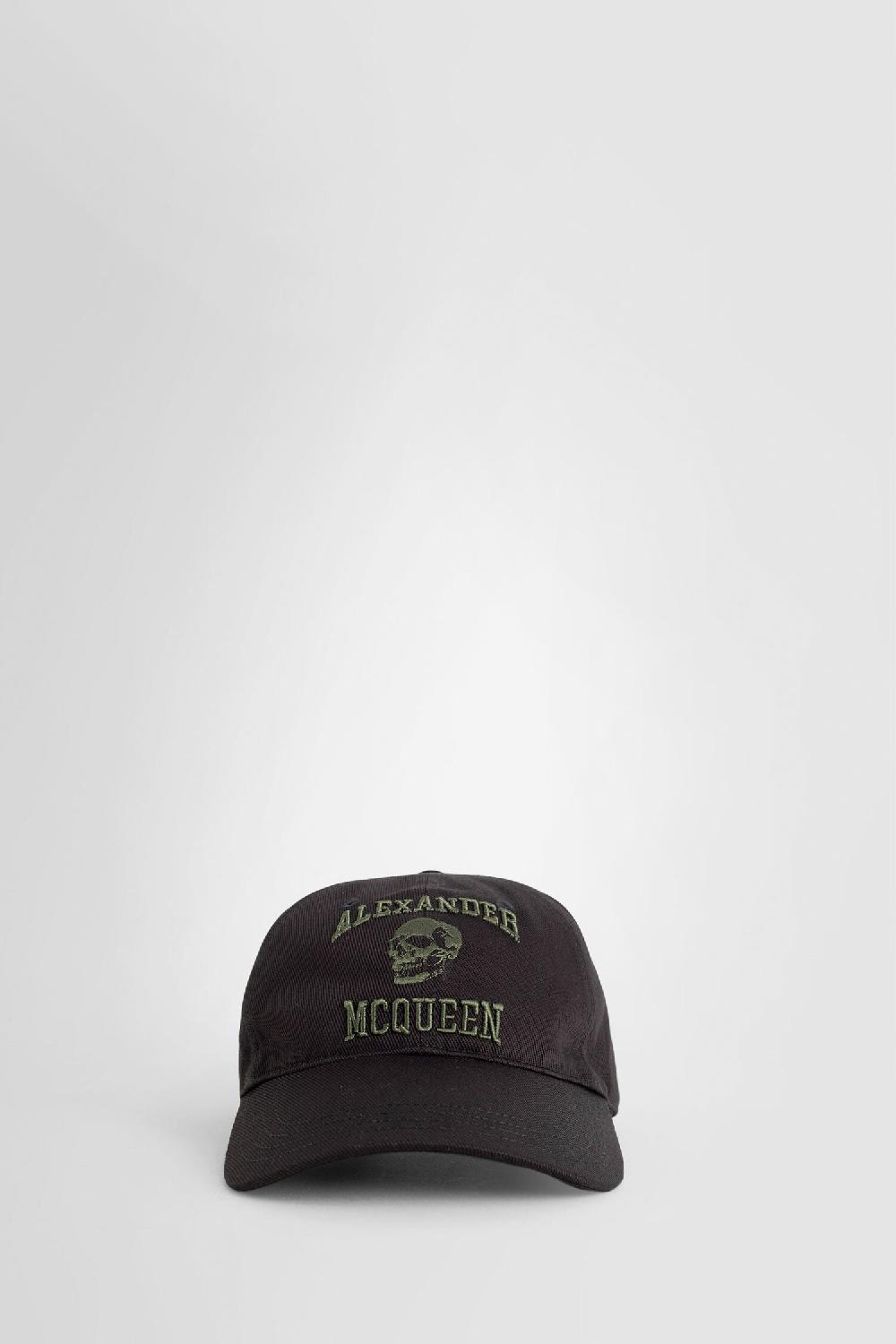 Antonioli ALEXANDER MCQUEEN MAN BLACK HATS Sottocosto